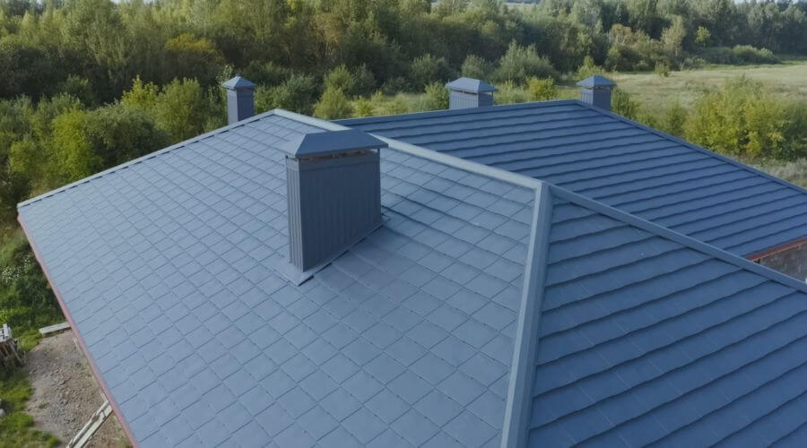 Professional metal roof installation in West Suffield, CT